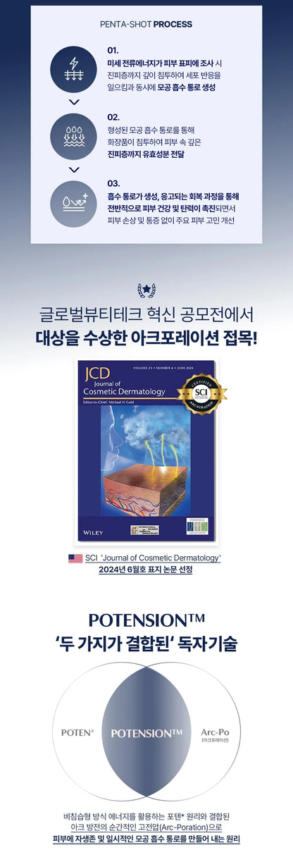 CELORA.BY - POTENSION PENTASHOT (Pore Care & Skin Elasticity Enhancing Beauty Device)