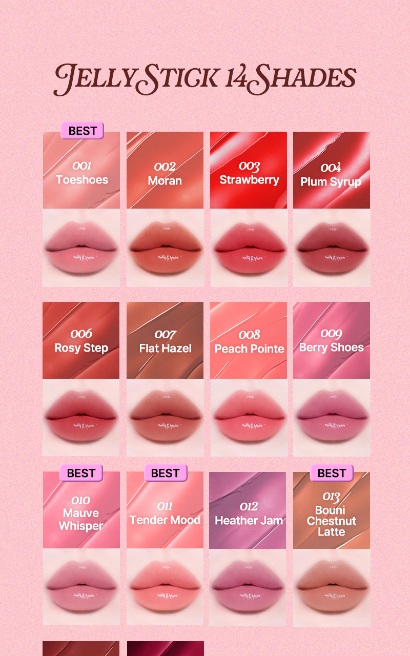 tip toe - Jelly Lip Stick