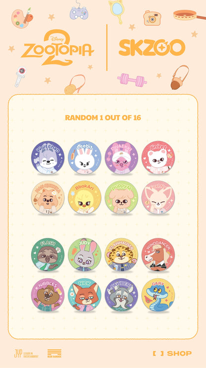 Stray Kids - [ZOOTOPIA 2] Plush Coin Pouch (Random)