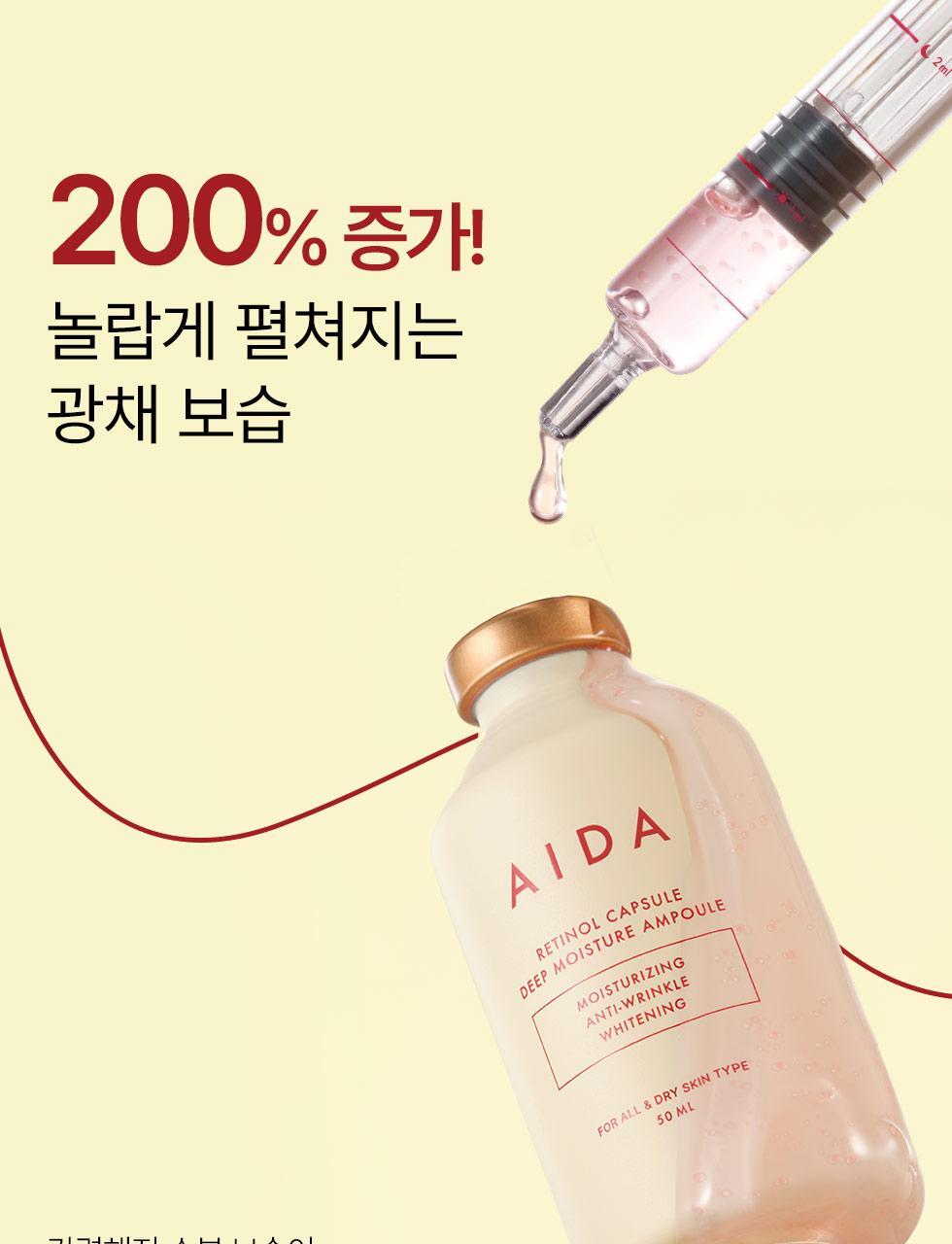 AIDA - Retinol Capsule Deep Moisture Ampoule 50ml