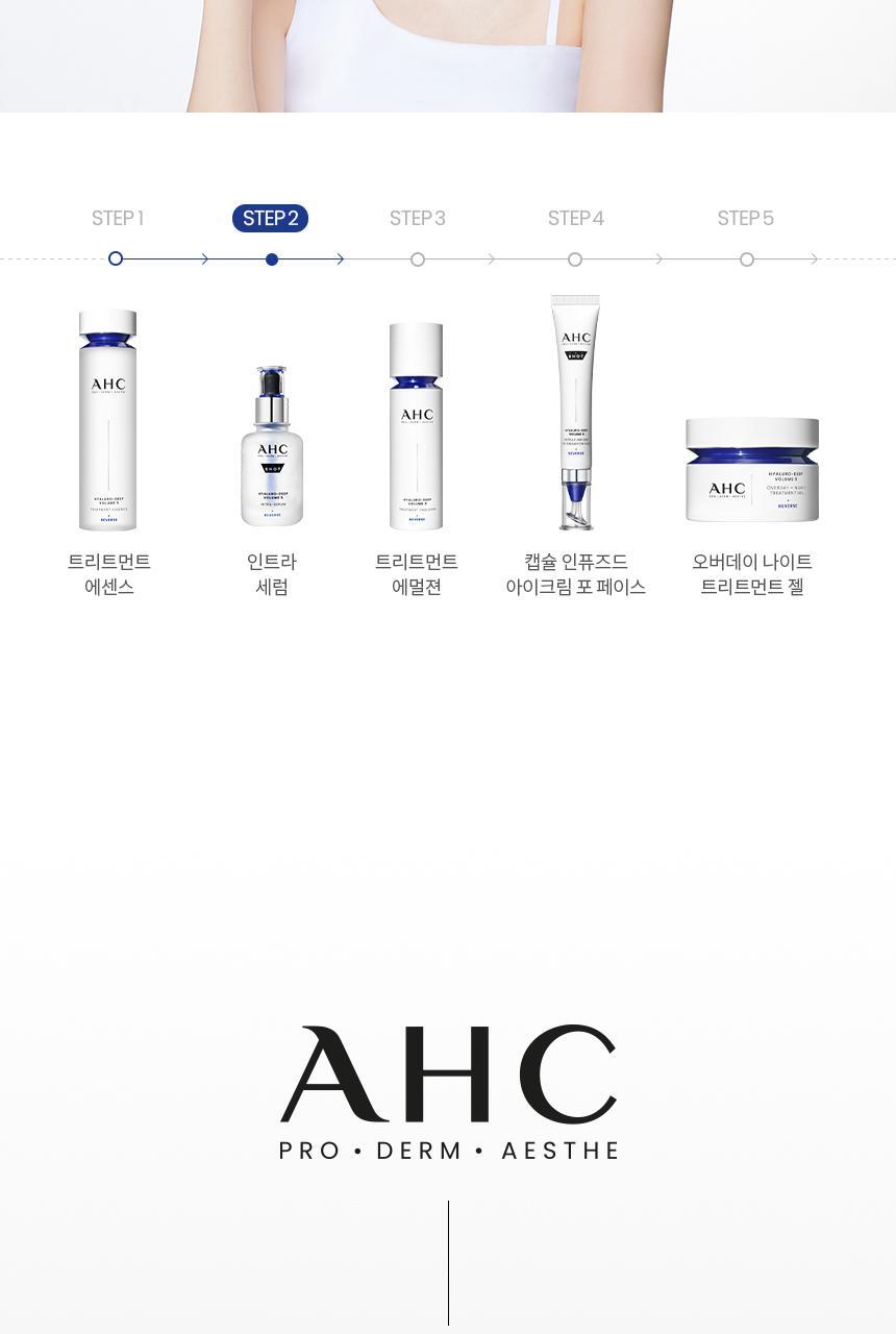 AHC - Pro Shot Hyaluro-Deep Volume 5 Intra Serum 40ml + Eye Cream 10ml
