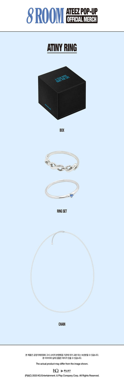 ATEEZ - [POP-UP '8ROOM'] ATINY Ring