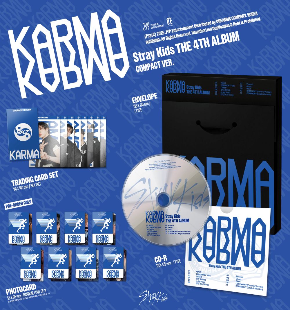 Stray Kids (4th Full Album) KARMA (COMPACT Ver.)
