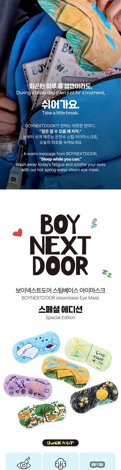 BOYNEXTDOOR - Steambase Eyemask Special Edition [PRE-ORDER]