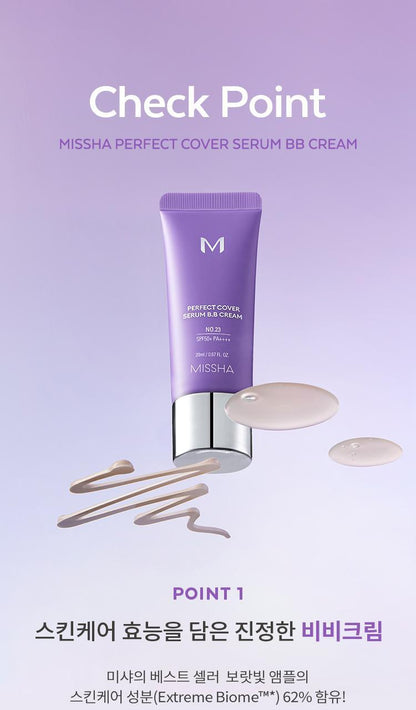 MISSHA - Perfect Cover Serum BB Cream