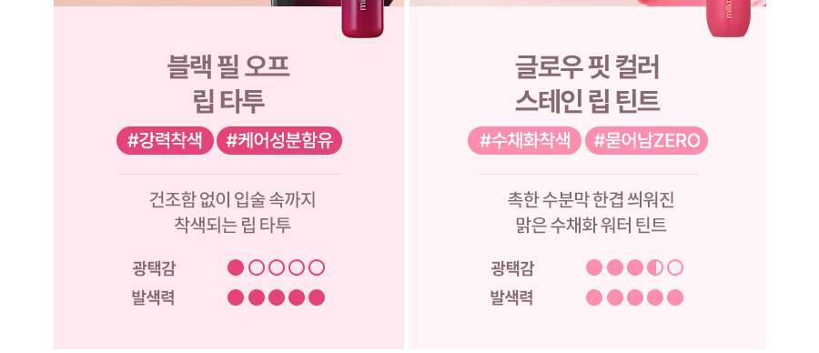 MILKTOUCH - Black Peel Off Lip Tattoo 4.5g - 01 Black Cherry