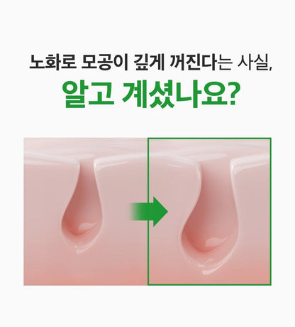 SUNGBOON EDITOR Green Tomato NMN Pore Lifting Ampoule 40ml (1+1)