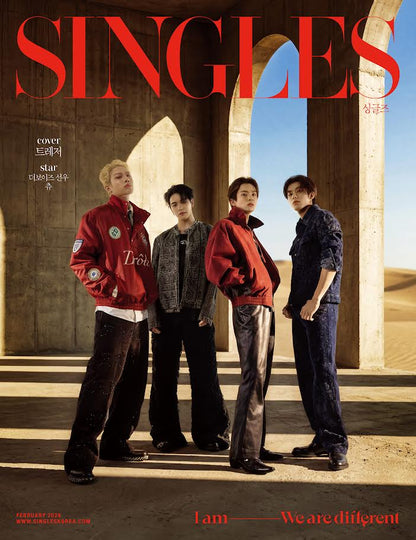 SINGLES Korea Magazine 2026.02 (Cover: TREASURE)
