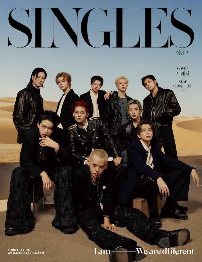 SINGLES Korea Magazine 2026.02 (Cover: TREASURE)