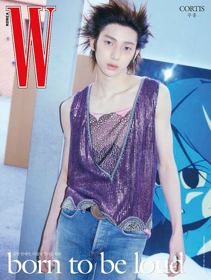 [PRE-ORDER] W Volume 6 Korea Magazine 2026.06 (Cover: CORTIS) - E (JUHOON)