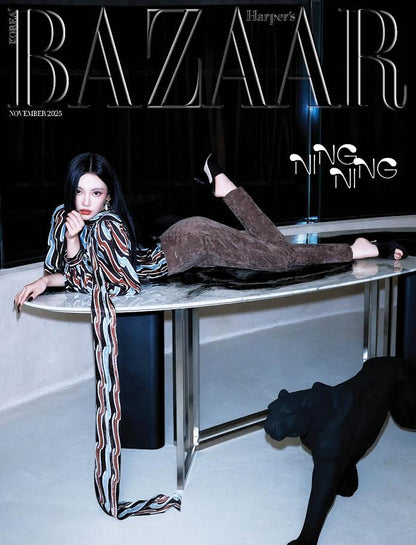 HARPER'S BAZAAR Korea Magazine 2025.11 - Cover E