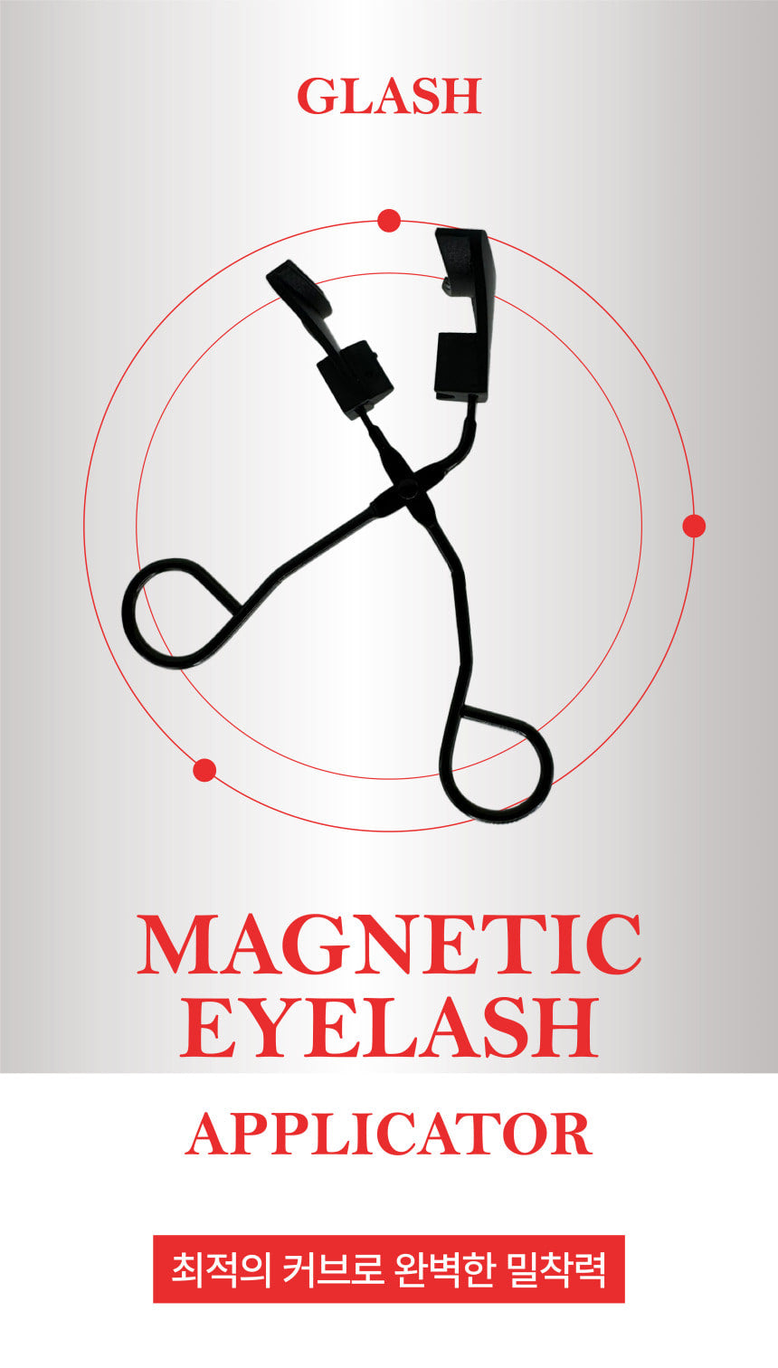 GLASH - 3 Seconds Magnetic Eyelash + Eyelash Applicator Set
