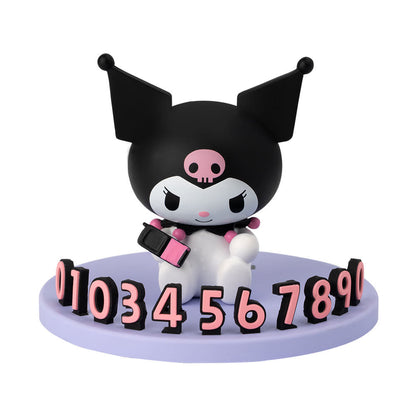 ROYCHE - Sanrio Car Parking Phone Number Plate - Kuromi