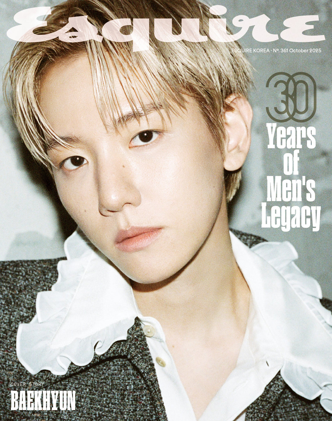 ESQUIRE Korea 2025.10 Cover A (BAEKHYUN)