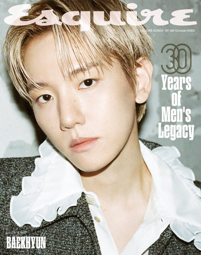 ESQUIRE Korea 2025.10 Cover A (BAEKHYUN)