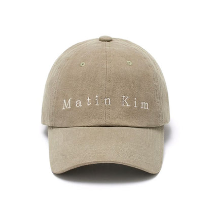 Matin Kim - Matin Cotton Washed Ball Cap