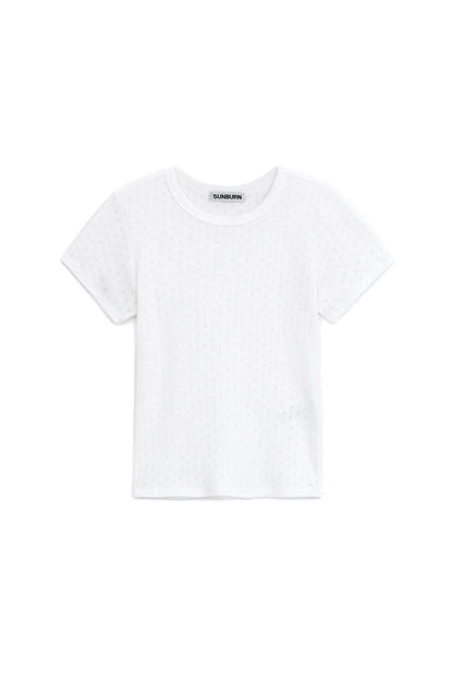 SUNBURNPROJECT Sunburn Basic T-Shirt (aespa WINTER Wear)
