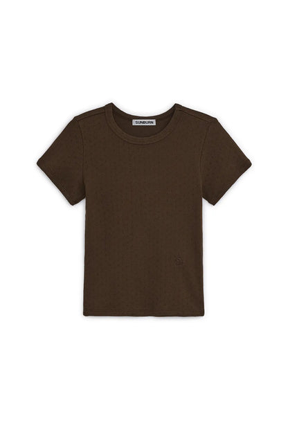 SUNBURNPROJECT Sunburn Basic T-Shirt (aespa WINTER Wear)