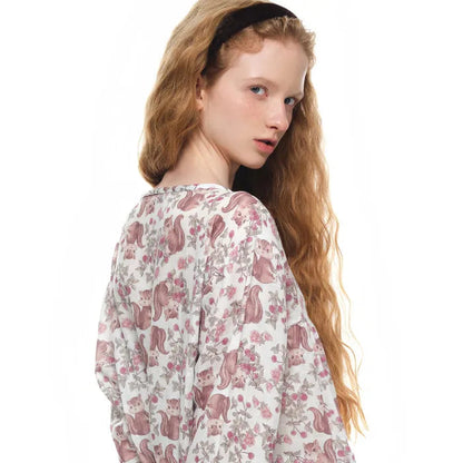Muse Mood Vintage Plum Rose Pajama