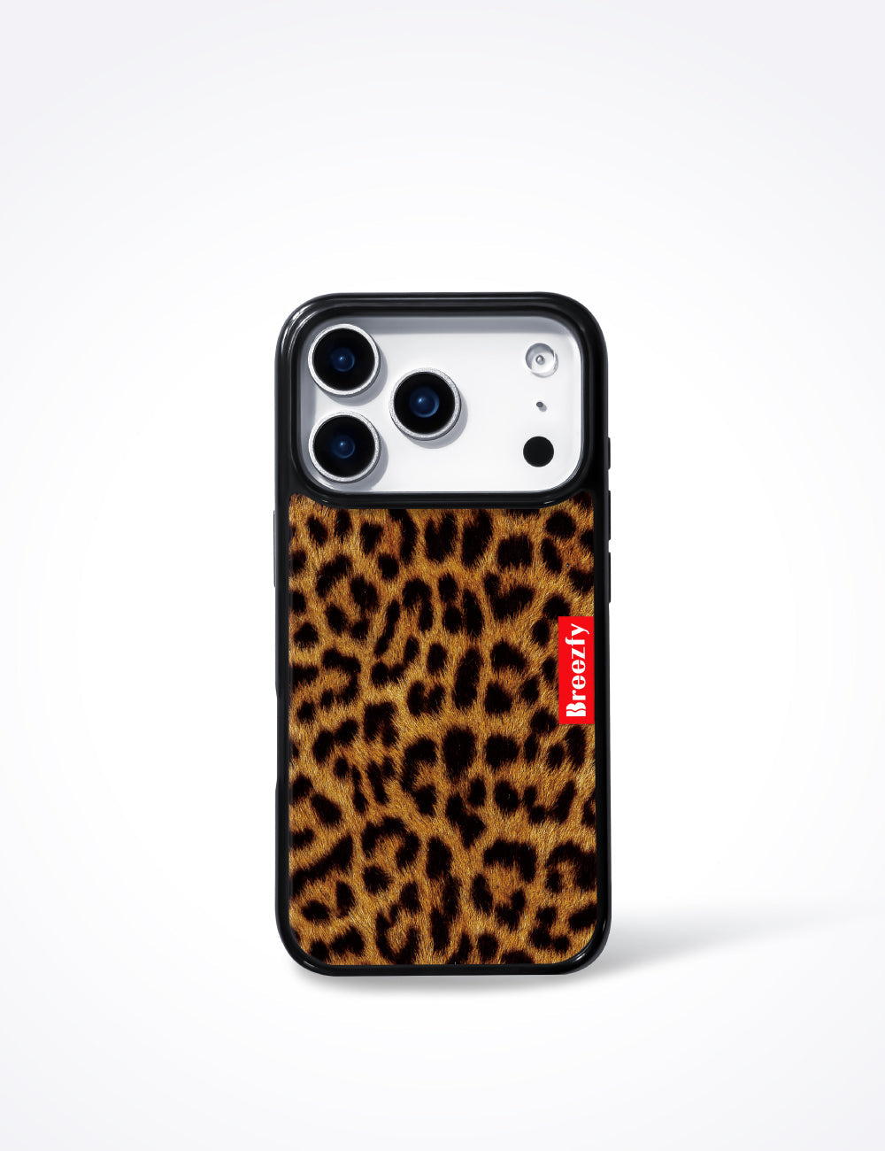 Breezfy - Leopard MagSafe iPhone Case - Graphite Frame (Stray Kids I.N Wear)