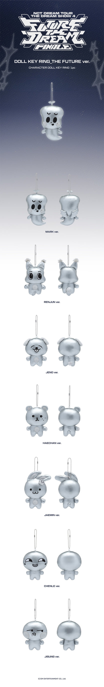 NCT DREAM - The Dream Show 4: Future The Dream Finale (Doll Key Ring: The Future)