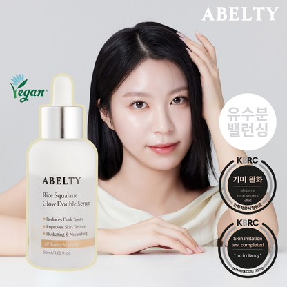 ABELTY Rice Squalane Glow Double Serum [DKinNY Exclusive]
