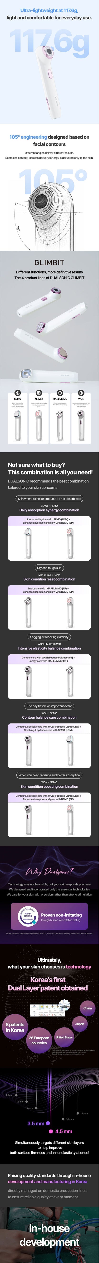 DUALSONIC - Glimbit Won Beauty Device