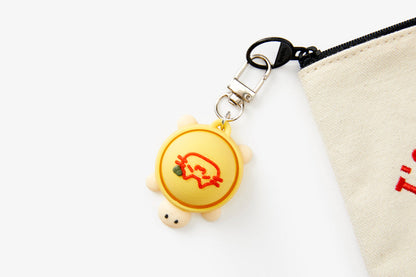 POOM - Turtle Omelet Rice Clicker Keyring