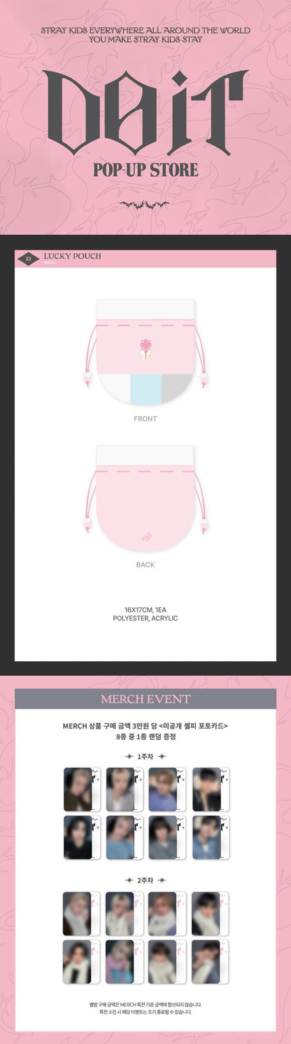 Stray Kids - [DO IT POP-UP] Lucky Pouch