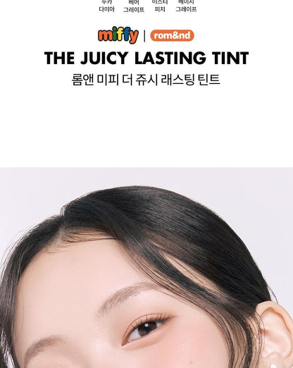 rom&nd X Miffy - The Juicy Lasting Tint