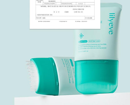 lilyeve - Scalp Turn Cica PDRN Brush Ampoule 100ml + 30ml + Jigglypuff Brush (Pokémon Collaboration)