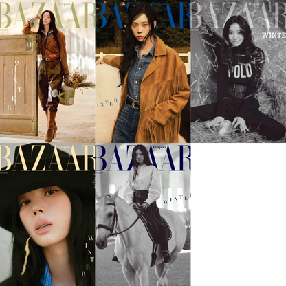HARPER'S BAZAAR Korea Magazine 2025.10 (Cover: aespa WINTER)