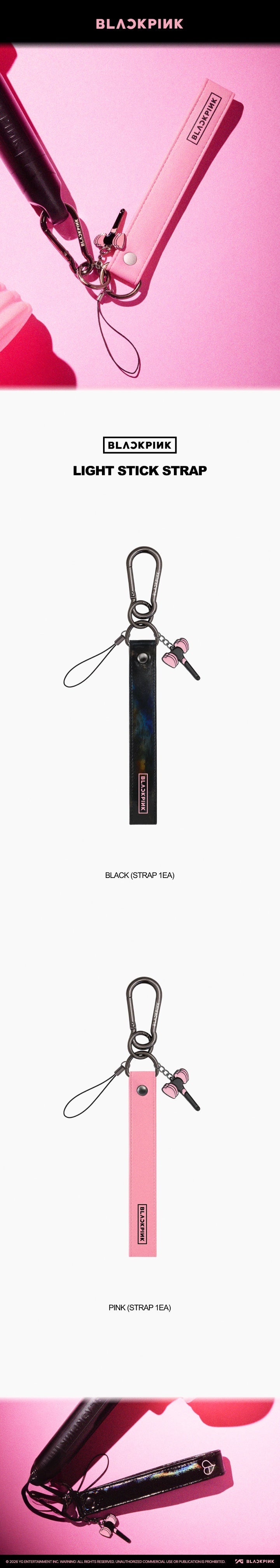 BLACKPINK - [JUMP POP‑UP] BLACKPINK Light Stick Strap