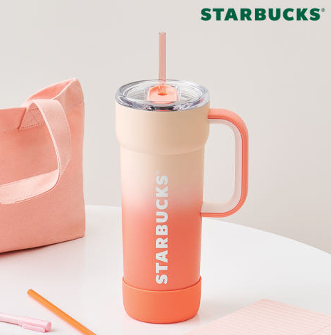 Starbucks Korea - SS Dante Tumbler Warm Peach 710ml