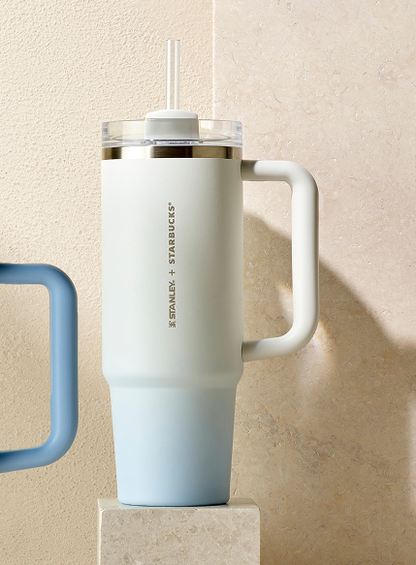 Starbucks Korea - SS Stanley White Kencer Tumbler 887ml