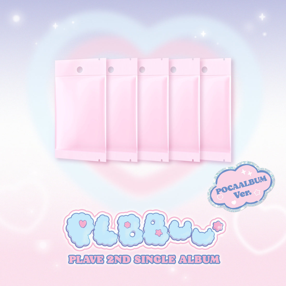 PLAVE - PLBBUU (2nd Single Album) POCAALBUM Ver. (Random Ver.)