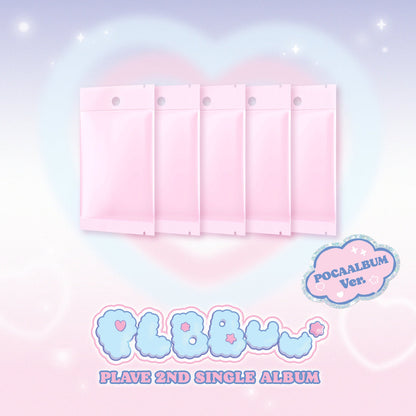 PLAVE - PLBBUU (2nd Single Album) POCAALBUM Ver. (Random Ver.)
