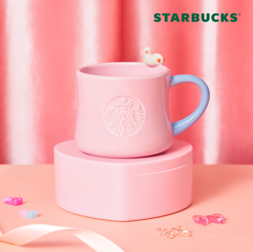 Starbucks Korea - Jellyduck Pink Mug 296ml