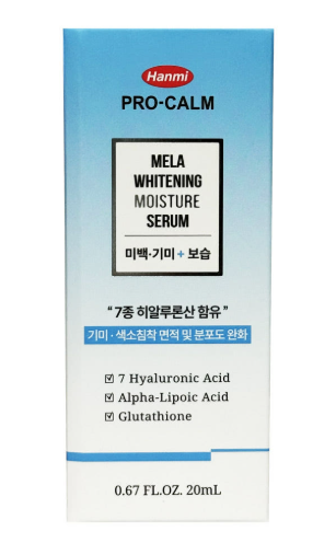 Hanmi - PRO-CALM Mela Whitening Serum 20ml [K-Pharmacy Item]