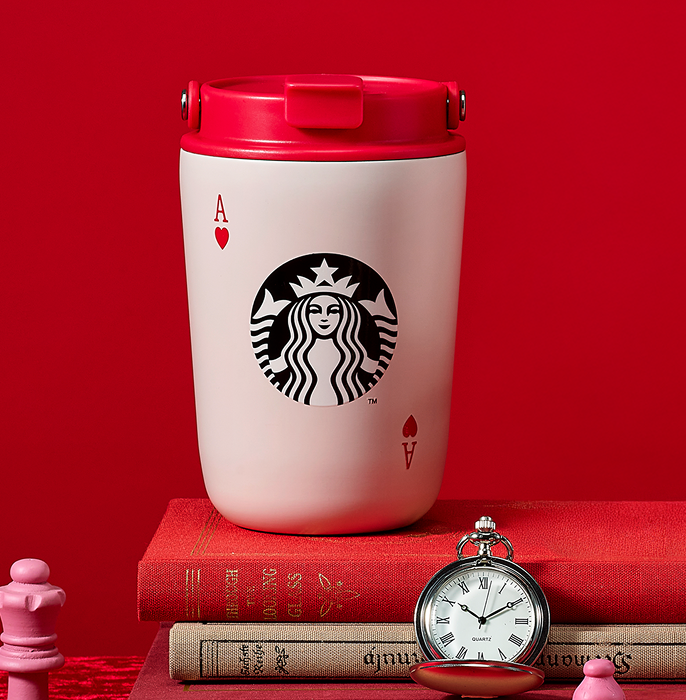 Starbucks Korea - SS Heartful Ringo Cold Cup 384ml