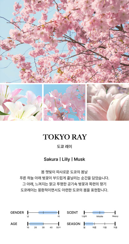 BIBIANG - Tokyo Ray EDP 50ml (BND RIWOO Pick)