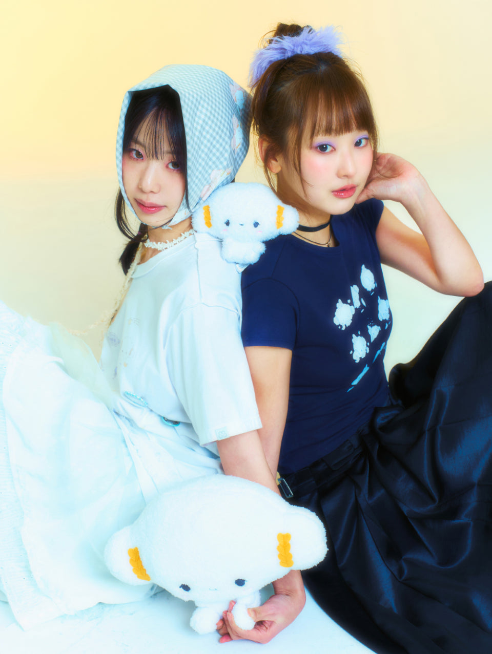 TUOMIO x Sanrio Characters - Cogimyun Baby T-Shirt (Navy)