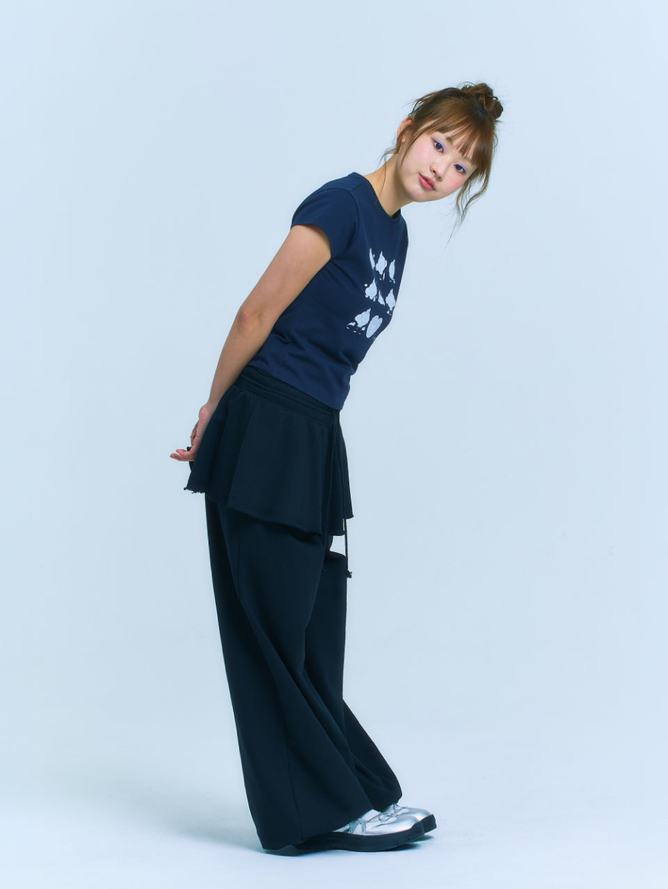 TUOMIO x Sanrio Characters - Cogimyun Baby T-Shirt (Navy)
