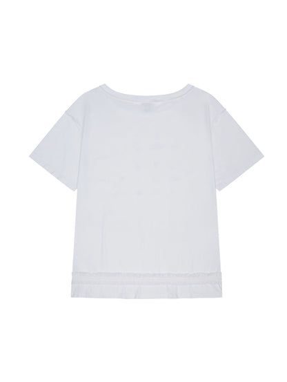 TUOMIO x Sanrio Characters - Cogimyun Oversized T-Shirt (White)