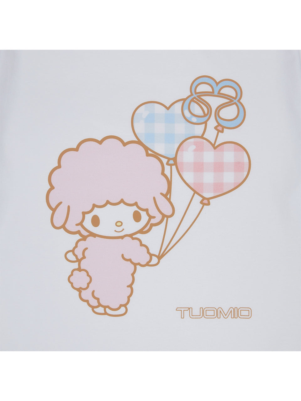 TUOMIO x Sanrio Characters - My Sweet Piano Oversized T-Shirt (White)