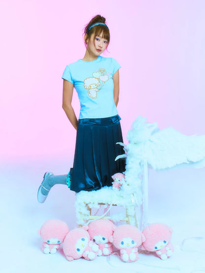 TUOMIO x Sanrio Characters - My Sweet Piano Pleated Skirt