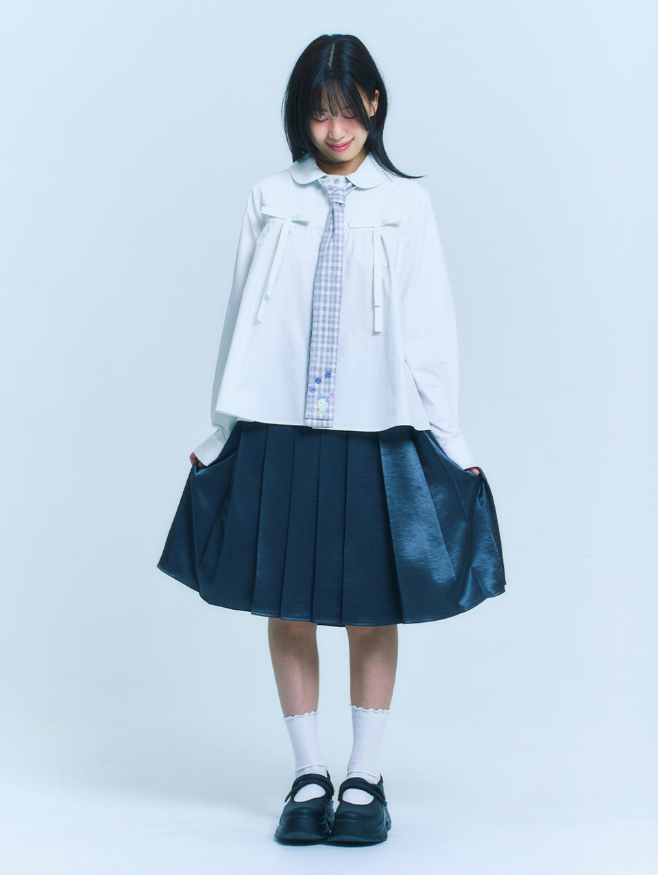 TUOMIO x Sanrio Characters - My Sweet Piano Pleated Skirt