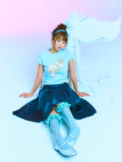 TUOMIO x Sanrio Characters - My Sweet Piano Pleated Skirt
