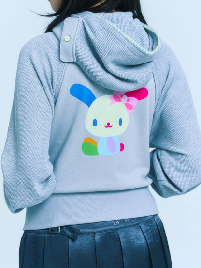 TUOMIO x Sanrio Characters - Usahana Hooded Zip-Up