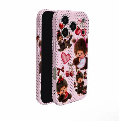 PrettyZ - Heart-Filled Monchhichi Phone Case